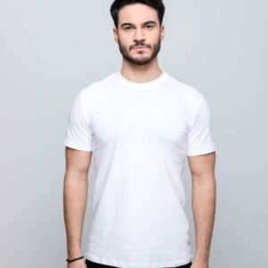 Men’s White Crew T-Shirt